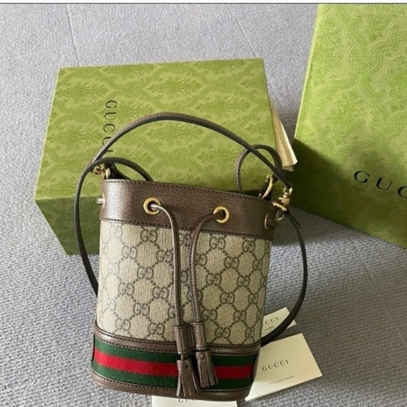 Gucci Handbags - Gucci Ophidia Mini Bucket‎ Bag